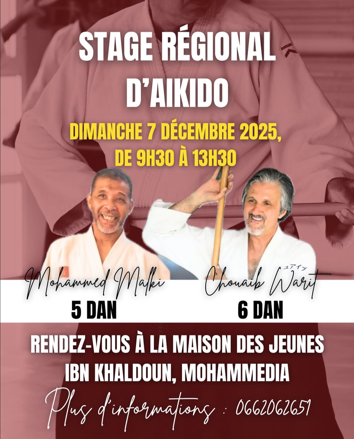 Stage Aïkido – Le Temple Sports Casablanca