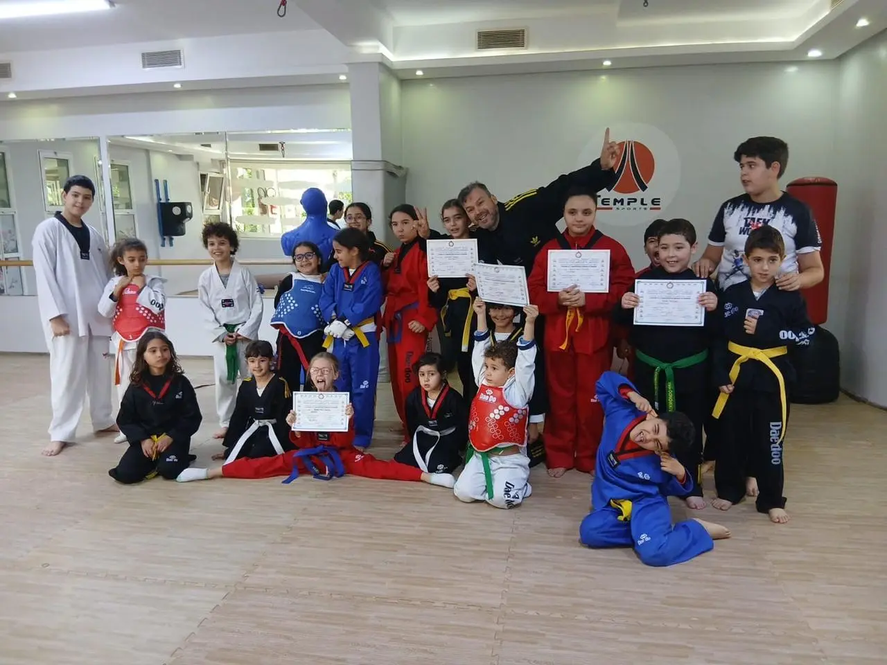 Cours de Taekwondo au Temple Sports Casablanca